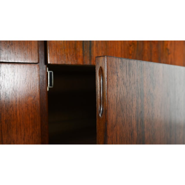 Vintage Danish Rosewood Credenza by Ib Kofod-Larsen, 1960 For Sale - Image 9 of 18