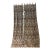 Brown and Light Blue Brocade Curtains For Sale