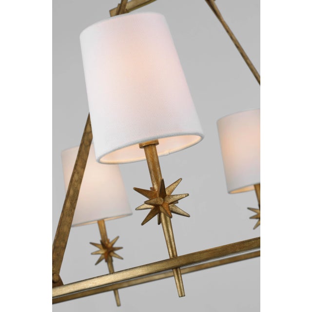 Ian K. Fowler for Visual Comfort Signature Etoile Large Chandelier in ...