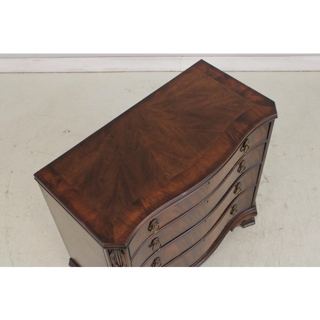 Wood Hickory Chair Co James River Mahogany Chest For Sale - Image 7 of 16