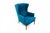 Set of 20th Century Wingback Armchair with Ottoman, Denmark, 1950s For Sale - Image 6 of 16