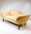 Early 20th Century Swedish Chaise Lounge. Turned Beech wood legs.