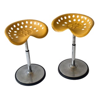 Faucheuse Model Stools by Étienne Fermigier for Mirima, France, 1970, Set of 2 For Sale