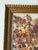 Vintage 1976 Pressed Dried Flower Art, Framed Botanical Collage, Gilt Frame For Sale - Image 10 of 13