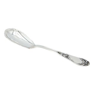 Plain Silver Dessert Spoon for Salad For Sale
