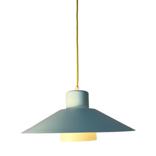 White Slatted Lamp from Lyskær Lighting For Sale