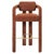 Double Arch Bar Stool in Brass and Drau Ref. 5 Upholstery by Insidherland For Sale - Image 11 of 11