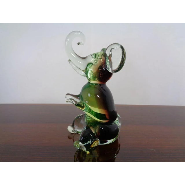 1960s Murano Glass Elephant from Murano, 1960s For Sale - Image 5 of 17