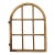Antique Wood Arched Window For Sale