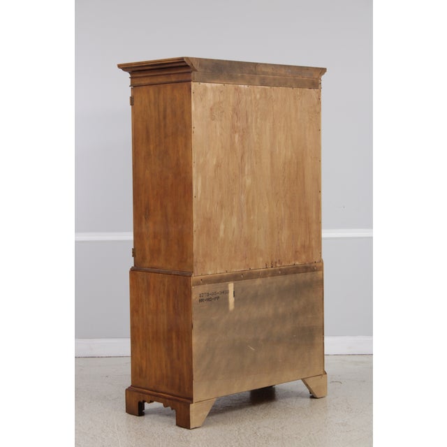 Henredon Aston Court 3 Drawer Inlaid Wardrobe Armoire Cabinet For Sale - Image 13 of 14