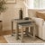 Transform your home into a sanctuary of sophisticated design with our Distressed Gray Nesting Tables with Handcrafted...