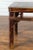 Wood 19th Century Chinese Qing Dynasty Side Table with Carved Spandrels & Distressed Finish For Sale - Image 7 of 13