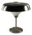 Italian Nickel Metal Glass Table Lamp by Studio BBPR for Artemide, 1960s For Sale