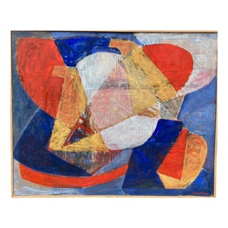 Nicolas Carréga, Seashells, 1959, Oil on Canvas For Sale