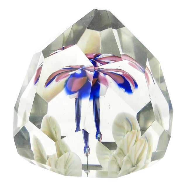 Crystal Paperweight, Germany, 1890s For Sale