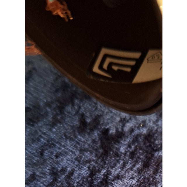 Metal Vintage Height-Adjustable Brass Pendant with Plastic Shade from Cosack Leuchten, 1970s For Sale - Image 7 of 9