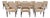 Set of Twelve A. Rudin No. 442 Upholstered Dining Armchairs For Sale