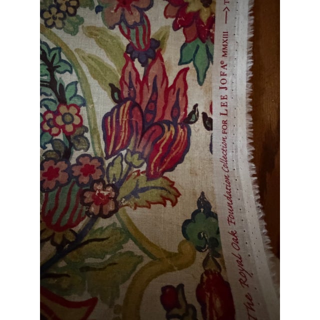 Lee Jofa Tetbury 10 Yards Multi Fabric 2013134.735 Royal Oak Anniversary Collection For Sale In Raleigh - Image 6 of 7