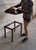 Mid-Century Modern Vintage Scandinavian Mid Century Modern Transforming Wooden Tray Table For Sale - Image 3 of 9