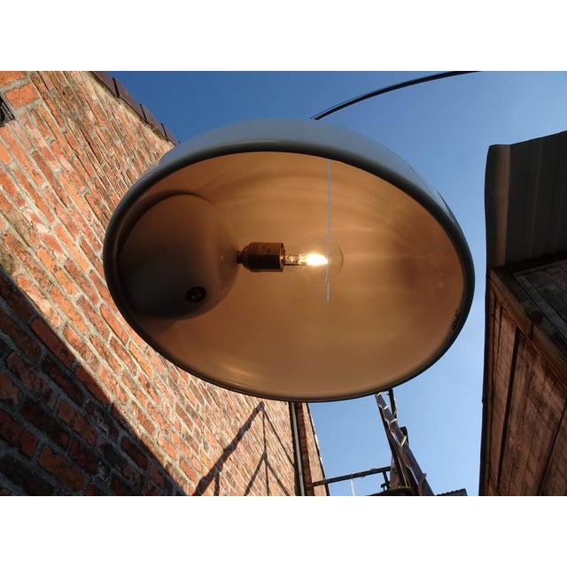 White First Edition 3320 Arc Floor Lamp by Joe Colombo for Oluce For Sale - Image 8 of 18