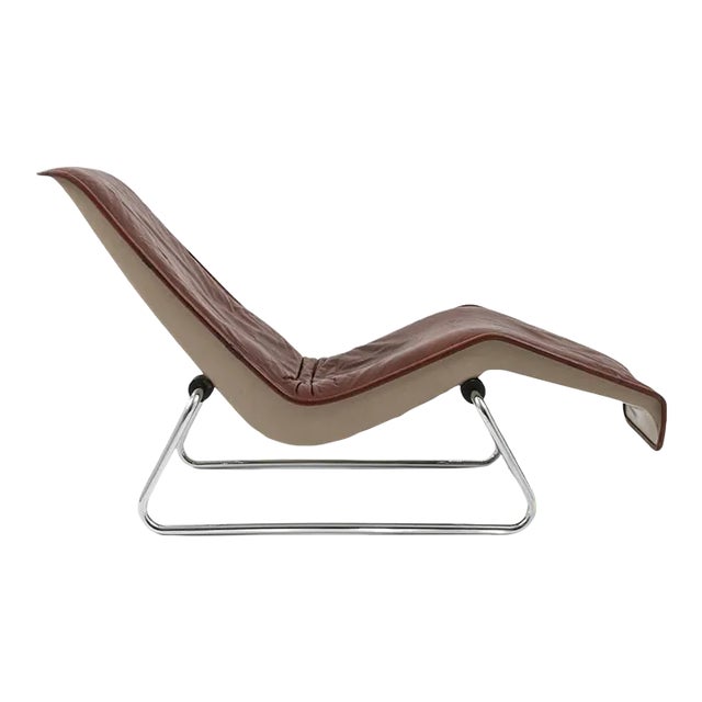 20th Century German Leather Armchair For Sale