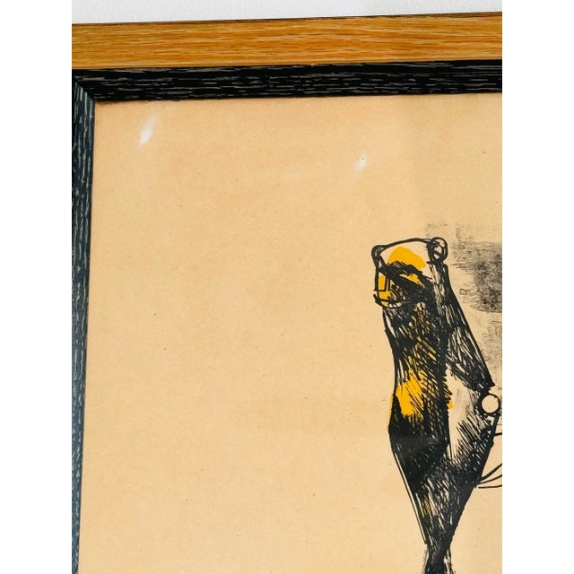 Rider and Horse Lithograph by Marino Marini, 1952 | Chairish