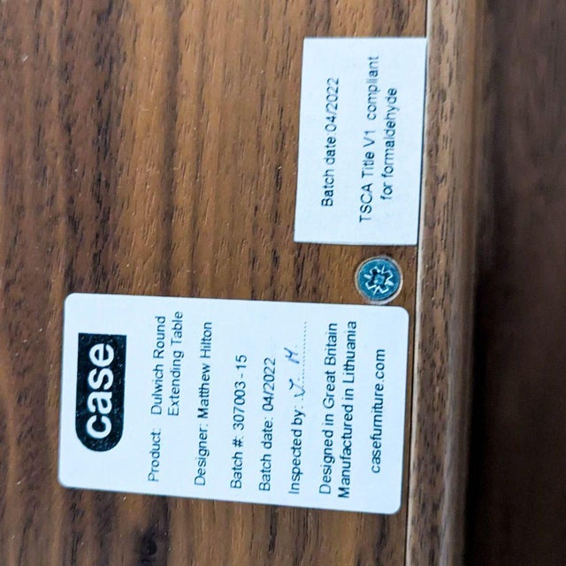 Brown Case Furniture Dulwich Extension Dining Table For Sale - Image 8 of 10