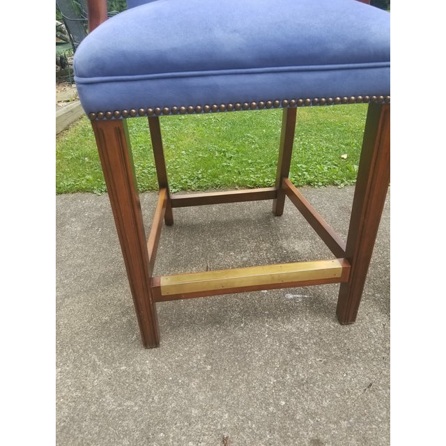 French Victorian Dining Bar Stools a Pair Chairish