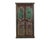 2020s Armoire Constructed From Antique Indian Painted Teakwood Doors and Elements For Sale - Image 5 of 7
