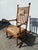 Early 20th Century Antique Rocking Chair Wood Spindle For Sale - Image 4 of 10