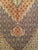 19th Century Antique Persian Tabriz Mahi Rug, Hand-Knotted Wool & Silk, Herati Geometric Pattern, Ivory & Blue, 7x10 For Sale - Image 5 of 10