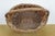 Wood Vintage Woven Bark Country Farmhouse Harvest Gathering Basket 18" For Sale - Image 7 of 11
