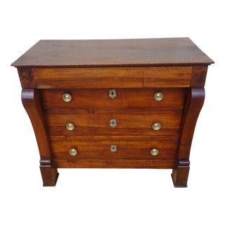 Chest of Drawers in Walnut, 1820s For Sale