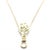 Contemporary Vintage Tiffany & Co. Ralph Lauren Yellow Gold Pulley Pendant Necklace For Sale - Image 3 of 14