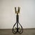 Art Deco 1980’s Hollywood Regency Black & Brass Plant Stand & Planter For Sale - Image 3 of 12
