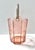 Vintage Pink Depression Glass Ice Bucket With Floral Etching and Silverplate Tongs For Sale - Image 4 of 9