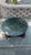 Vintage French Empire Neoclassical Style Mahogany Green Marble TopCoffee Table For Sale - Image 4 of 13