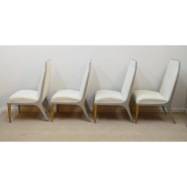 Jean Louis Denoit for Baker Jasper Side Chairs - Set of 4 For Sale - Image 9 of 13