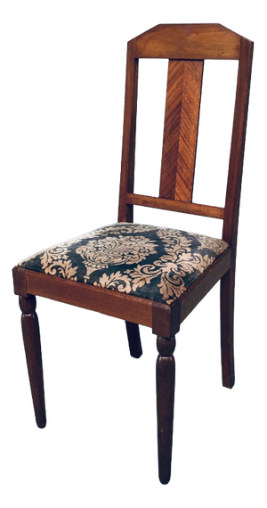 Dutch Modern Haagsche School Dining Chair, Netherlands, 1930s