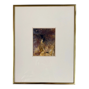 Vintage Mixed Media Painting by Suzanne Sandifer
