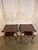 Pair of French Louis XV Faux-Leather Painted Side Tables For Sale - Image 14 of 18