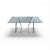 1970's Chrome Paperclip Tubular Tresles With Glass Top Table For Sale - Image 13 of 14