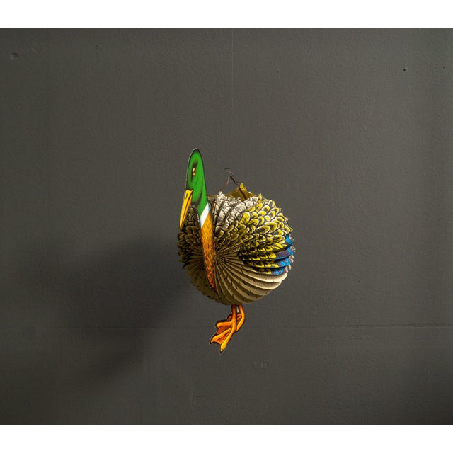 Paper Duck Lantern, West Germany, 1960s For Sale - Image 5 of 14