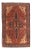 Antique Red Farahan Persian Area Rug For Sale
