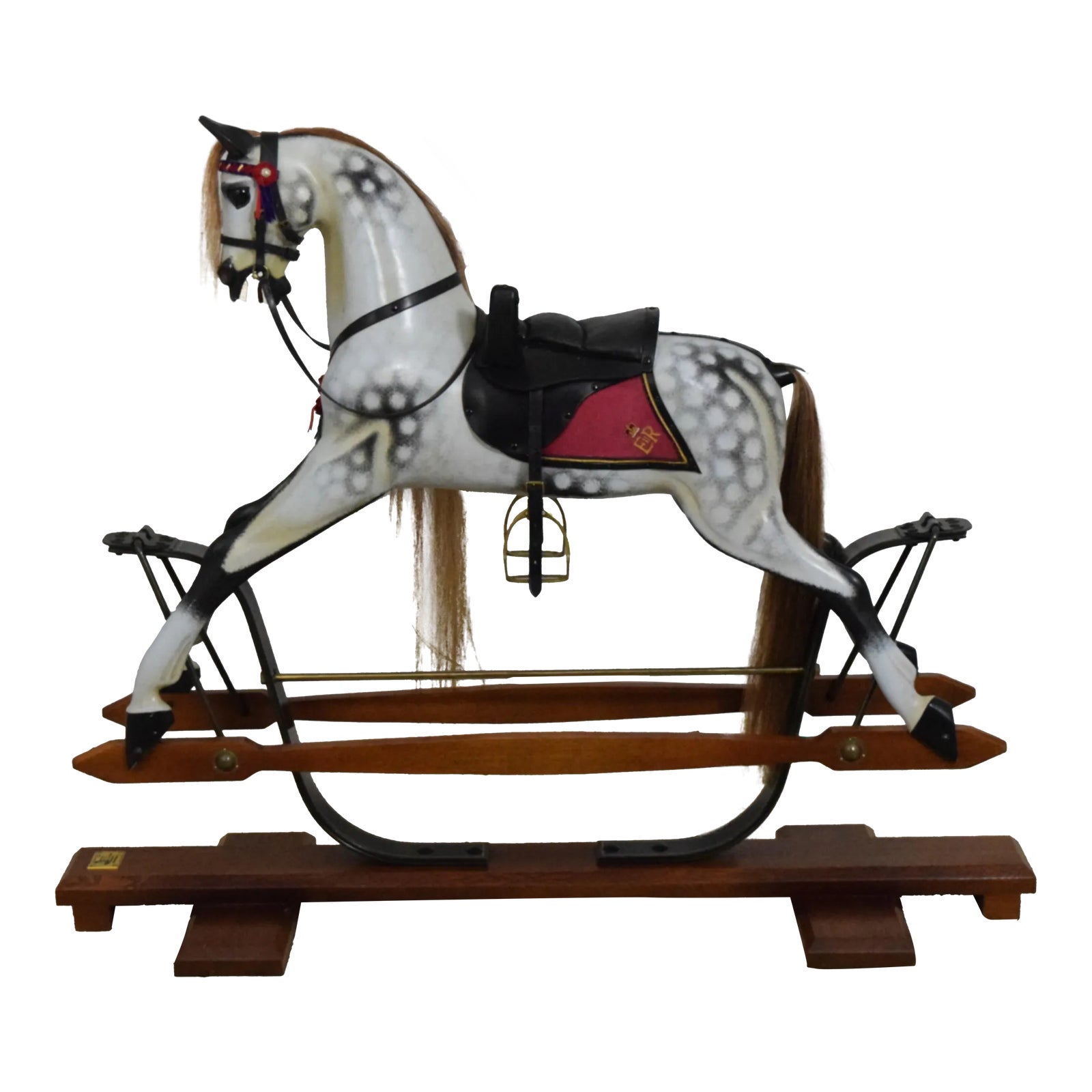 Stevenson Brothers the Golden Jubilee Rocking Horse | Chairish