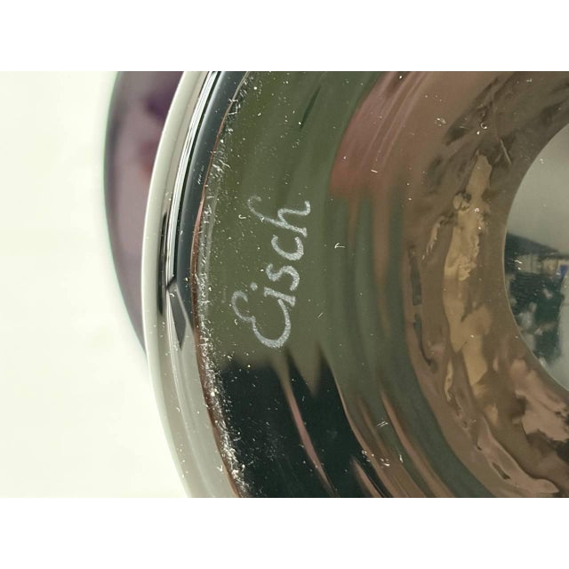 Iridescent Eisch Studio Glass Vase, 1970s For Sale - Image 12 of 16