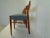 Italian Oak Chairs, 1950s, Set of 4 For Sale - Image 3 of 9