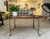 Mid-Century Modern 1960s Mid Century Modern Tea Table W/Wood Top & Brass Legs For Sale - Image 3 of 9