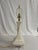 Heath & Company custom crackletable lamp with a Lucite base. Excellent condition, cared for in a Palm Beach home.
