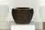 Vintage Chinese Brown and Blue Glazed Handcrafted Ceramic Planter For Sale - Image 17 of 17